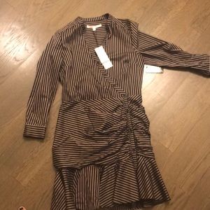 Veronica beard button down dress new with tags